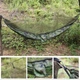 Туристичний підвісний гамак з москітною сіткою 270×150см UKC Hammock Net камуфляж - зображення 2
