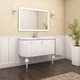 Тумба з умивальником Marsan Amelie 1200 білий - зображення 2