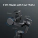 Стабілізатор ручної Baseus Control Smartphone Handheld Gimbal Stabilizer, чорний - зображення 6
