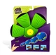 Літаючий м'яч-трансформер Funny Flat BALL Disc P3 LED м'яч-диск для Фрісбі Green - зображення 1