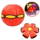 Літаючий м'яч-трансформер Funny Flat BALL Disc P3 LED м'яч-диск для Фрісбі Red - зображення 1