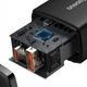 Зарядное устройство для Baseus CCXJ-B01 2xUSB 20W USB-C/USB-A Черный - изображение 6