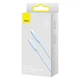Кабель быстрой зарядки Baseus CAGD020103 Jelly Liquid Silica Gel Fast Charging Data Cable Type-C to iP 20W 2m Blue - изображение 4