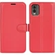 Класичний чохол-книжка Deexe Book Type для Nokia C32 - Red - зображення 1