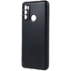 Силиконовый (TPU) чехол Deexe Matte Case для Motorola Moto G60 - Black - изображение 3