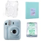 Набір з Камерою миттєвого друку Fujifilm INSTAX Mini 12 Pastel Blue / Чохол прозорий / Картридж 10 фото / Фотоальбом блакитний на 64 знімки - зображення 1