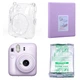 Набор з Камерой моментальной печати Fujifilm INSTAX Mini 12 Lilac Purple / Чехол прозрачный / Картридж 10 фото / Фотоальбом фиолетовый на 64 снимка - изображение 1