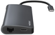 Hub USB-C NATEC Fowler 2 USB Type-C na 3xUSB3.0+HDMI+RJ45+Port SD+PD (NMP-1773) - obraz 4