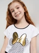 Пижама летняя детская Disney Minie DIS MF 52 04 4914 140 см Белый/Черный (5904009123188) - изображение 6