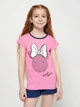 Пижама летняя детская Disney Minie DIS MF 52 04 4914 140 см Черный/Розовый (5904009123249) - изображение 1