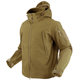 Тактический софтшелл с флисом утепленный Condor SUMMIT Soft Shell Jacket 602 X-Large, Coyote Brown - изображение 1