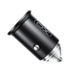 Автомобільний зарядний пристрій XO CC43 Type-C PD 45W / USB QC3.0 4.5A, Black - зображення 2