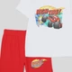 Детская летняя пижама для мальчика Disney BMM 52 04 115 104 см Белый/Красный (5904009157756) - изображение 10
