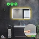 LED-зеркало 120x80см, с сенсорной кнопкой управления, модель Anvi (Anvig327) - изображение 2