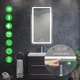 Закругленное зеркало с LED подсветкой 70 на 80 см, с Smart-блоком и подогревом, модель Anvi La Mir (anvi61) - изображение 2