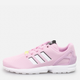 Buty sportowe damskie z siatką do kostki adidas Originals ZX Flux J BY9826 36 (3.5UK) 22.2 cm Różowe (4058025634997) - obraz 3