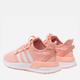 Buty sportowe damskie z siatką do kostki adidas Originals ZX Flux J FX5068 36 (3.5UK) 22.2 cm Różowe (4064041013517) - obraz 4