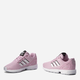 Buty sportowe damskie z siatką do kostki adidas Originals ZX Flux J BY9826 39.5 (6UK) 24.5 cm Różowe (4058025634973) - obraz 9