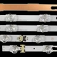 LED підсвітка Samsung TV 50" V6DU-500DCA-R2 V6DU-500DCB-R2 S_KU6K_50_FL30 L7+R6 REV1.1_160215 12pcs=1set - зображення 2