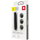 Магнітний органайзер для проводів Baseus Peas Cable Clip. Black - зображення 8
