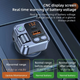 Автомобильный FM ФМ модулятор Terra T16, Bluetooth 5.1, трансмиттер, вольтметр, зарядка QC 3.0 и PD 30W - изображение 3