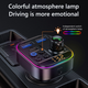 Автомобильный FM ФМ модулятор Terra T18, Bluetooth 5.3, трансмиттер, вольтметр, USB зарядка PD 30W - изображение 9