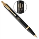 Кулькова ручка Parker IM 17 Black GT BP Тризуб з колосків 22032_T059y - изображение 5
