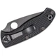 Складаний ніж Spyderco Tenacious FRN Black Blade C122PBBK - зображення 3