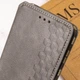 Кожаный чехол книжка GETMAN Cubic (PU) для Samsung Galaxy A24 4G Grey - изображение 7