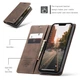 Чохол книжка з магнітом iPhone 14 Plus CaseMe Dark Brown (30852-05) - зображення 3