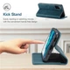 Чехол книжка с магнитом Samsung Galaxy S20 FE CaseMe Sea Green (30855-56) - изображение 4