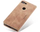 Чехол книжка с магнитом Huawei P Smart CaseMe Brown (30854-30) - изображение 4