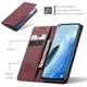 Чохол книжка з магнітом OPPO Reno7 CaseMe Wine (30857-42) - зображення 2