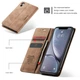 Чехол книжка с магнитом iPhone XR CaseMe Brown (30853-30) - изображение 3