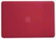 Защитный матовый бордовый чехол Matte Hard Shell Case для MacBook New Air 13" матовая накладка для Макбук Эир - изображение 4