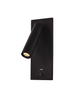 Бра H65 размер: L: 4-12.5cm W: 7.8cm H: 18.3cm цвет: Black Matt 3W 3000K 240Lm - изображение 1