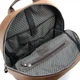 Рюкзак городской кожаный Tom Stone 915 R для ноутбука 15.6" рыжий + кожаный картхолдер в подарок - изображение 6