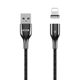 Кабель магнитный для подзарядки телефона, REMAX RC-158i Apple Lightning iPhone 100 см 3A Черный - изображение 1