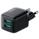 Зарядний пристрій JOYROOM Mini dual port smart fast charge L-2A121 | 2USB, 2.4A | black - зображення 1