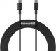 Кабель BASEUS CATYS-C02 Type-C to Type-C Superior Series Fast Charging Data Cable |2м, 5A, 100W| black - зображення 1