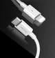 Кабель Type-C для Lightning Fast Charge 20W з передачею даних до 480 Mb/s білий Proda PD-B27i - изображение 1