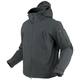 Тактический софтшелл с флисом утепленный Condor SUMMIT Soft Shell Jacket 602 Medium, Graphite (Сірий) - изображение 1