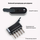 Лазерная массажная расческа от выпадения волос Power Grow Brush K-SKIN Серый (0196) - изображение 5