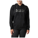 Худи женский 5.11 Tactical Women's Topo Legacy Hoodie 5.11 Tactical Black XS (Черный) - изображение 1