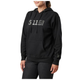 Худі жіночий 5.11 Tactical Women's Topo Legacy Hoodie 5.11 Tactical Black M (Чорний) - зображення 3