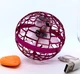 Шар летающий светящийся спинер бумеранг мячик Boomerang Spinner Fly Nova Pro розовый - изображение 6