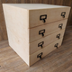 Аптечка Wooden Organizer для дому, з роздільниками, 300*300*300 мм - зображення 5