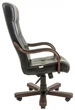 Офисное Кресло Руководителя Richman Virginia Titan Black Wood Lux М1 Tilt Черный - изображение 3