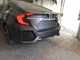 Бампер задний SI Honda Civic 4D 2016-2019 комплектный для Honda Civic 2016-2020 (6967) - изображение 1