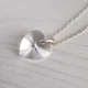 Кулон Hand Made з прозорим кристалом Сваровські (ціна без ланцюжка) - зображення 1